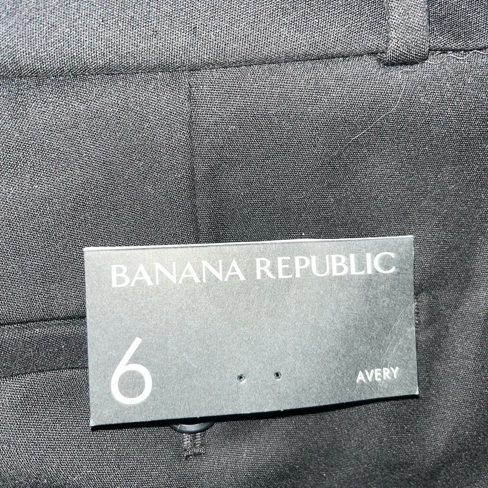 Banana Republic/Jcrew Black Straight-Leg Pants - Picture 4 of 8